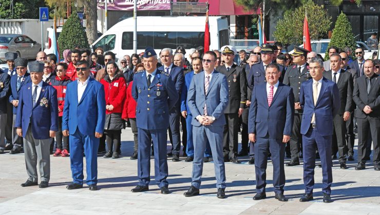 Milas’ta 18 Mart Şehitleri Anma Günü ve Çanakkale Deniz Zaferi’nin 108. yıl dönümü programı gerçekleştirildi