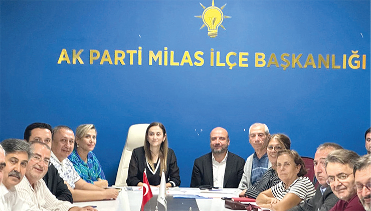 Milas AK Parti’nin atama ilçe başkanının yeni yüzleri